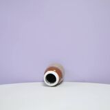 Brown speckled West Germany vase