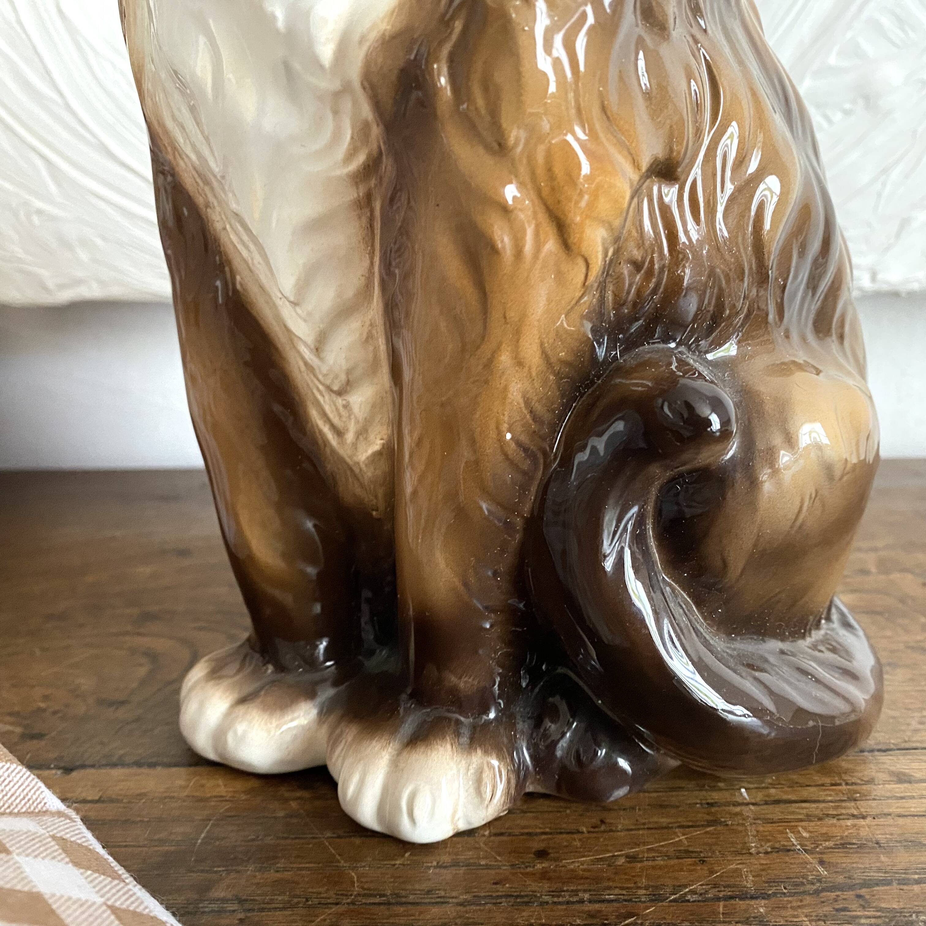 Large ceramic cat, Italy, 1970s