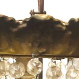 Louis XV style ceiling chandelier in bronze 20th century