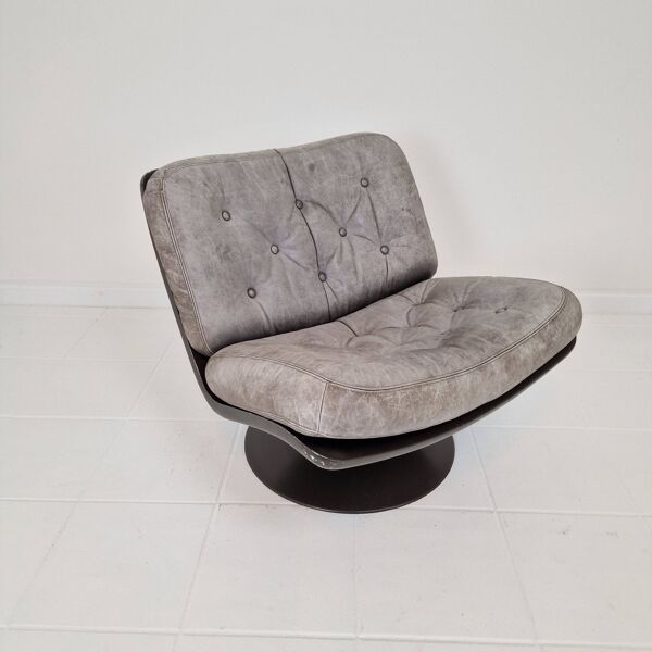 Fauteuil Lounge 975 de Geoffrey Harcourt pour Artifort, années 1970