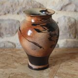 Signed ceramic vase