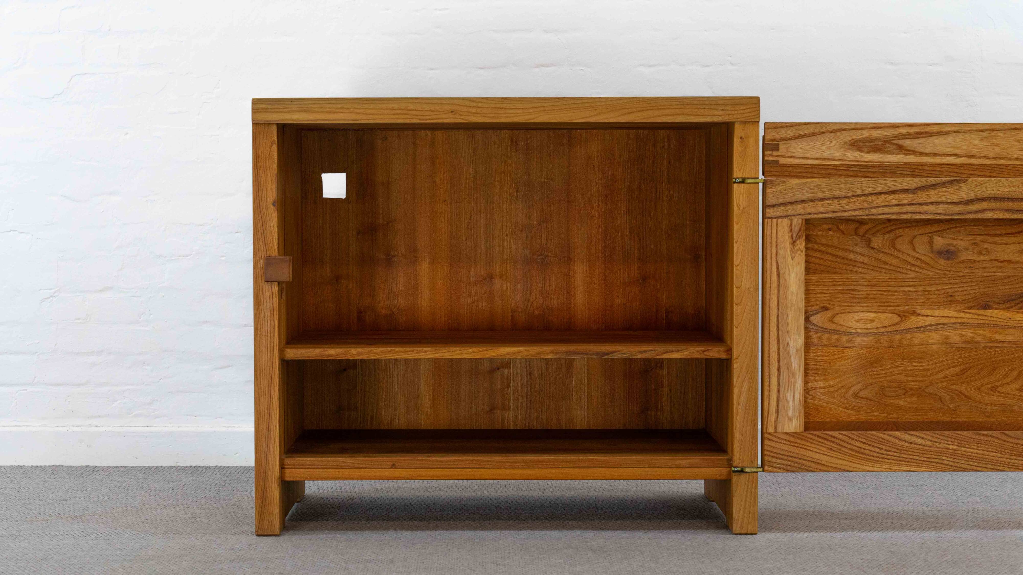 Sideboard Model R09 by Pierre Chapo in solid elm