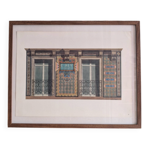 Lithographie ''E. Rey Joaillier''