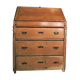 Writing desk in solid pine