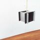 Mid-century space style acrylic cube pendant lamp, 1960s