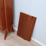 Mid century original teak storage wardrobe Italy 1960s