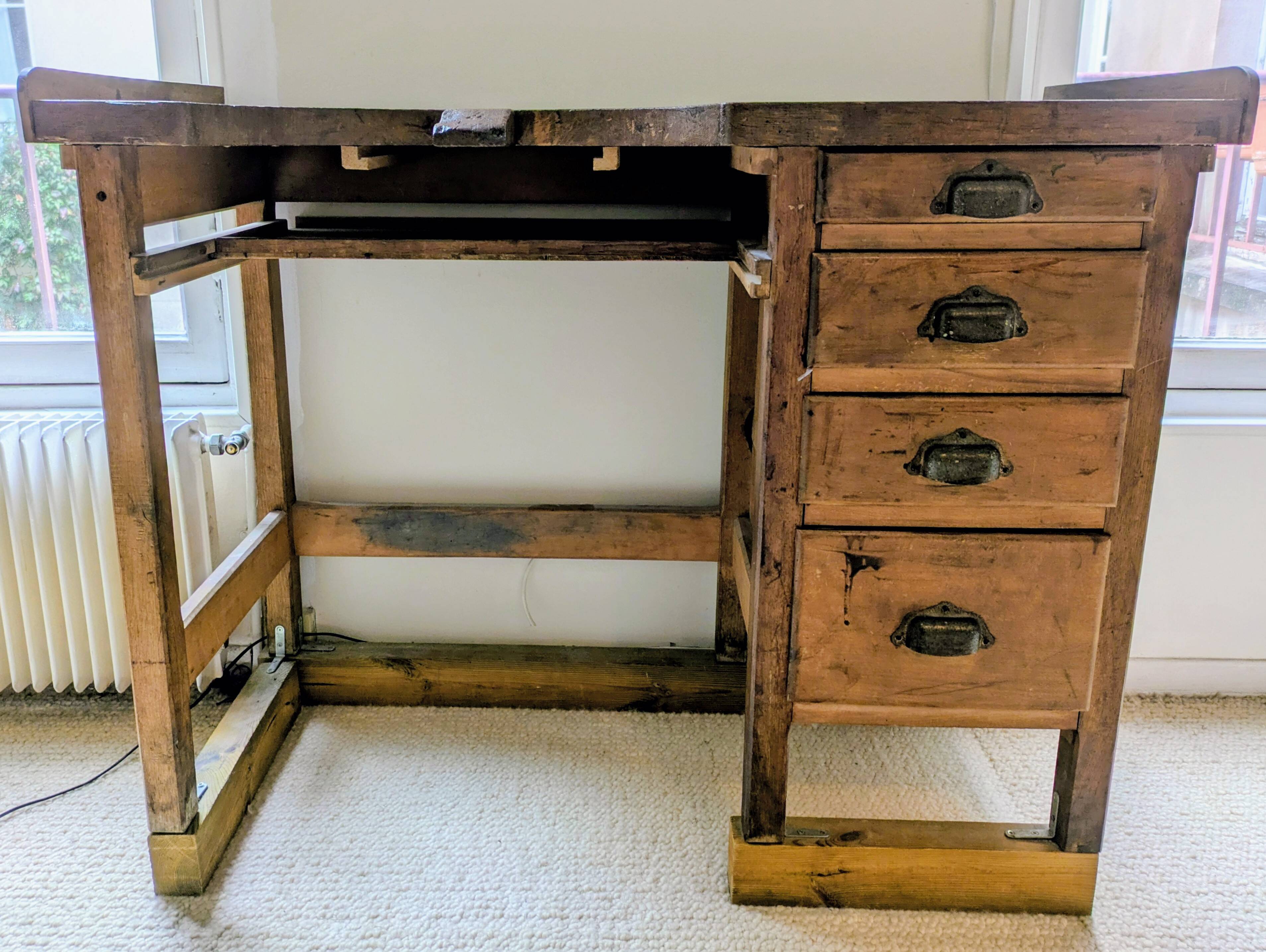 1940s jeweler's workbench