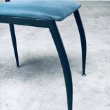 Postmodern Lolly Dining Chair Set from Fly Line, Italy, 1980s, Set of 9