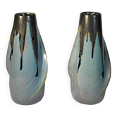 Pair of Art Nouveau style ceramic vases