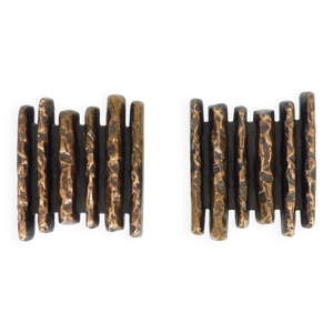 Poignées de portes brutalistes