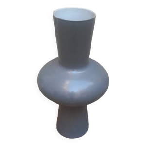 Vase design en verre - gris