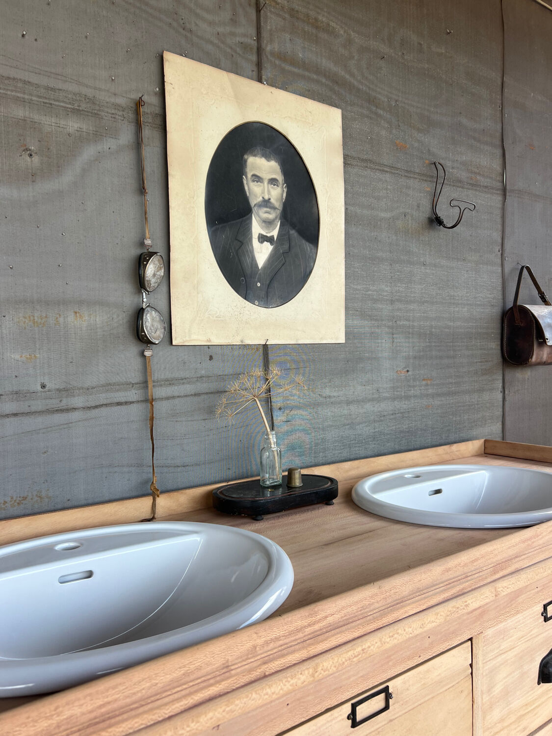 Old bathroom furniture