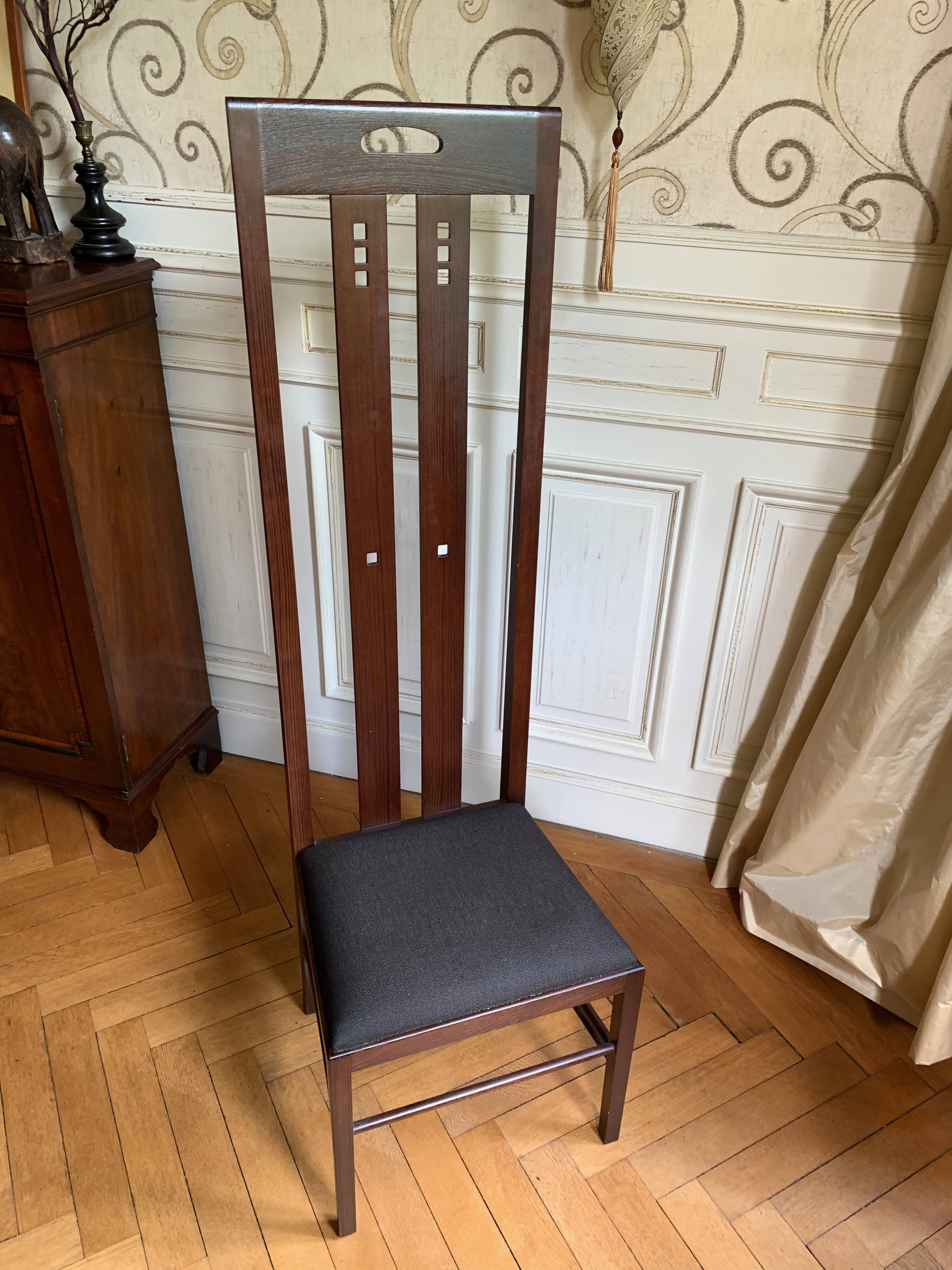 4 Chaises Mackintosh