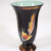 Fish decor vase