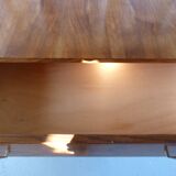 Compass feet chest of drawers