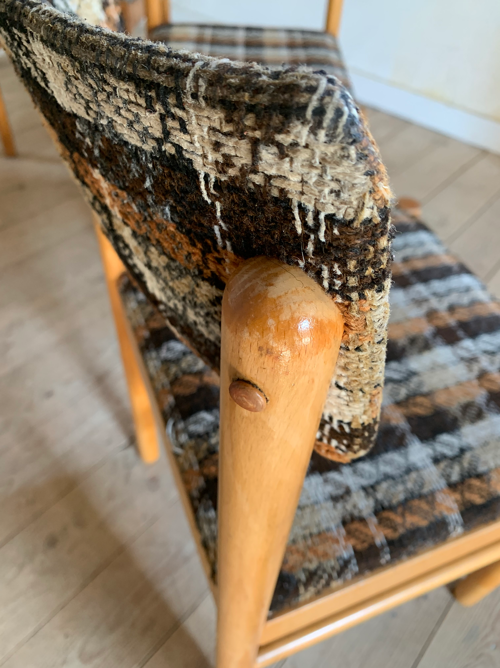 Vintage Baumann Scandinavian style chairs