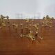 Gold-Plated Candleholders by Ceasar Stoffi & Fritz Nagel for BMF, 1960s, Set of 12