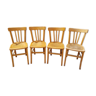 Old bistro chairs