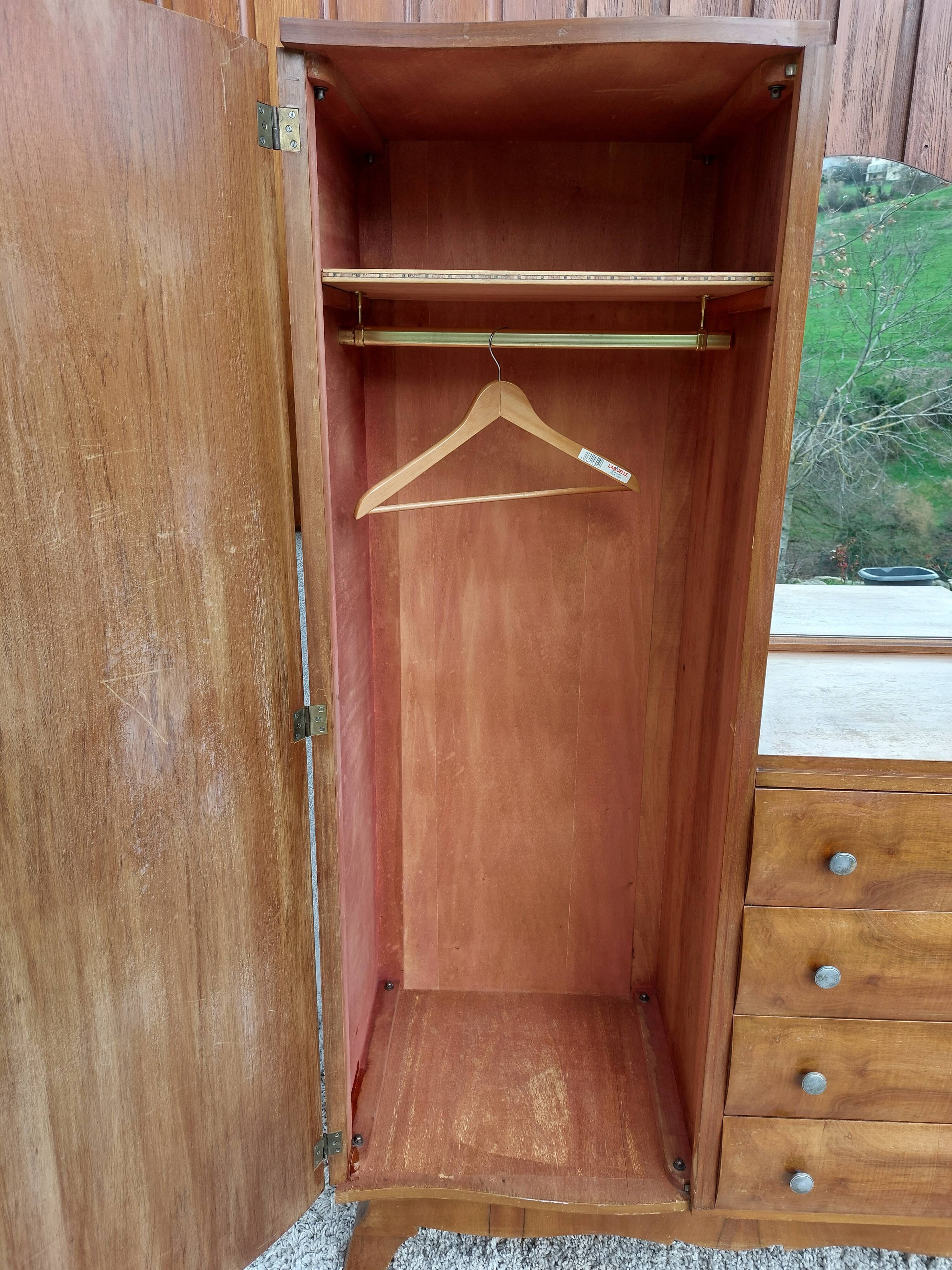 asymmetrical wardrobe