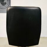 Vintage danish mid century svend. skipper leather lounge chair 1970,s