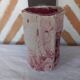 Original enamelled earthenware vase