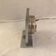 Former reveil square metal chrome vintage decoration
