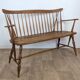 Bench, vintage bench in solid wood