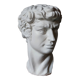 Buste de david en plâtre