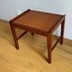 table de chevet ou d'appoint teck et palissandre - Suède années 50/60