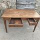 Solid oak farmhouse table with 2 drawers 1900
