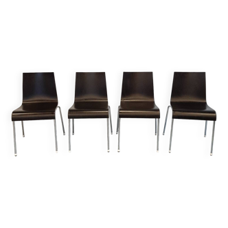Set of 4 vintage Biliani kitchen chairs
