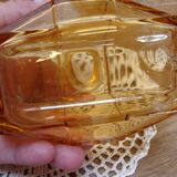 Bohemian Crystal Art Deco Toiletry Set