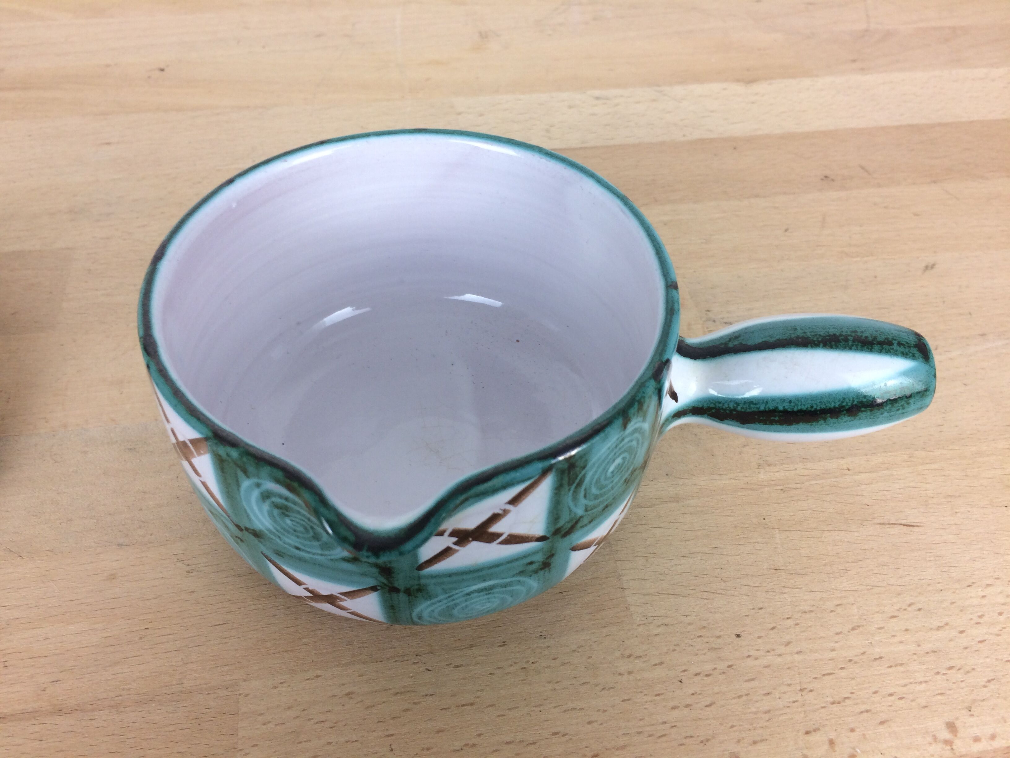 Ceramic skillet Robert Picault