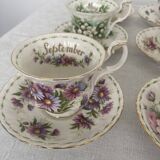 Tea set “the months” Royal Albert 27 pieces