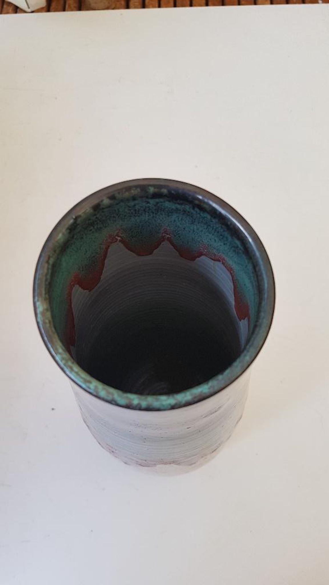 Large ceramic vase Alain Bresson 48 cm
