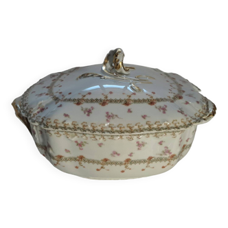 Haviland and Co porcelain tureen stamp Bourgeois Paris
