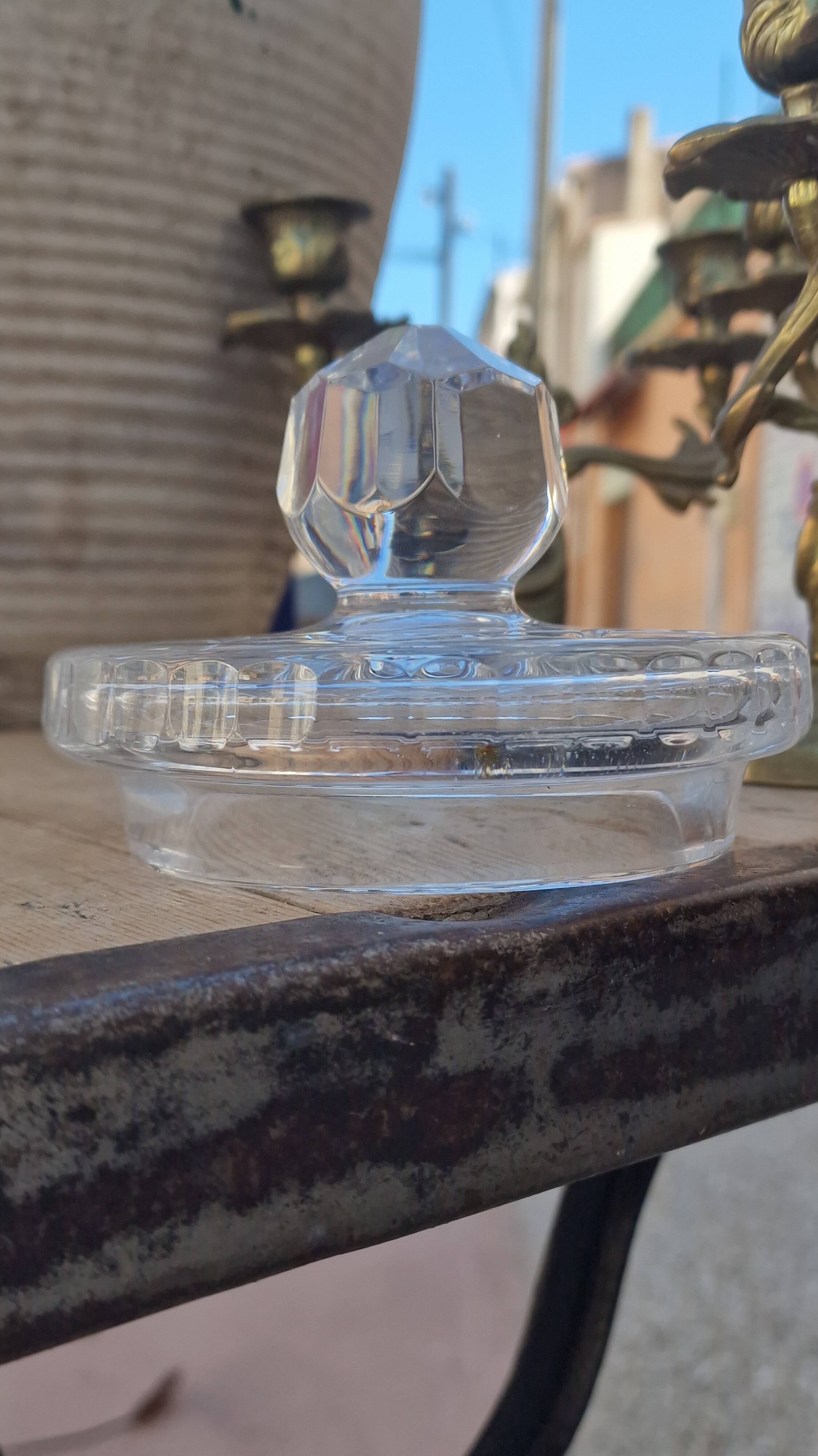 Cut crystal candy box