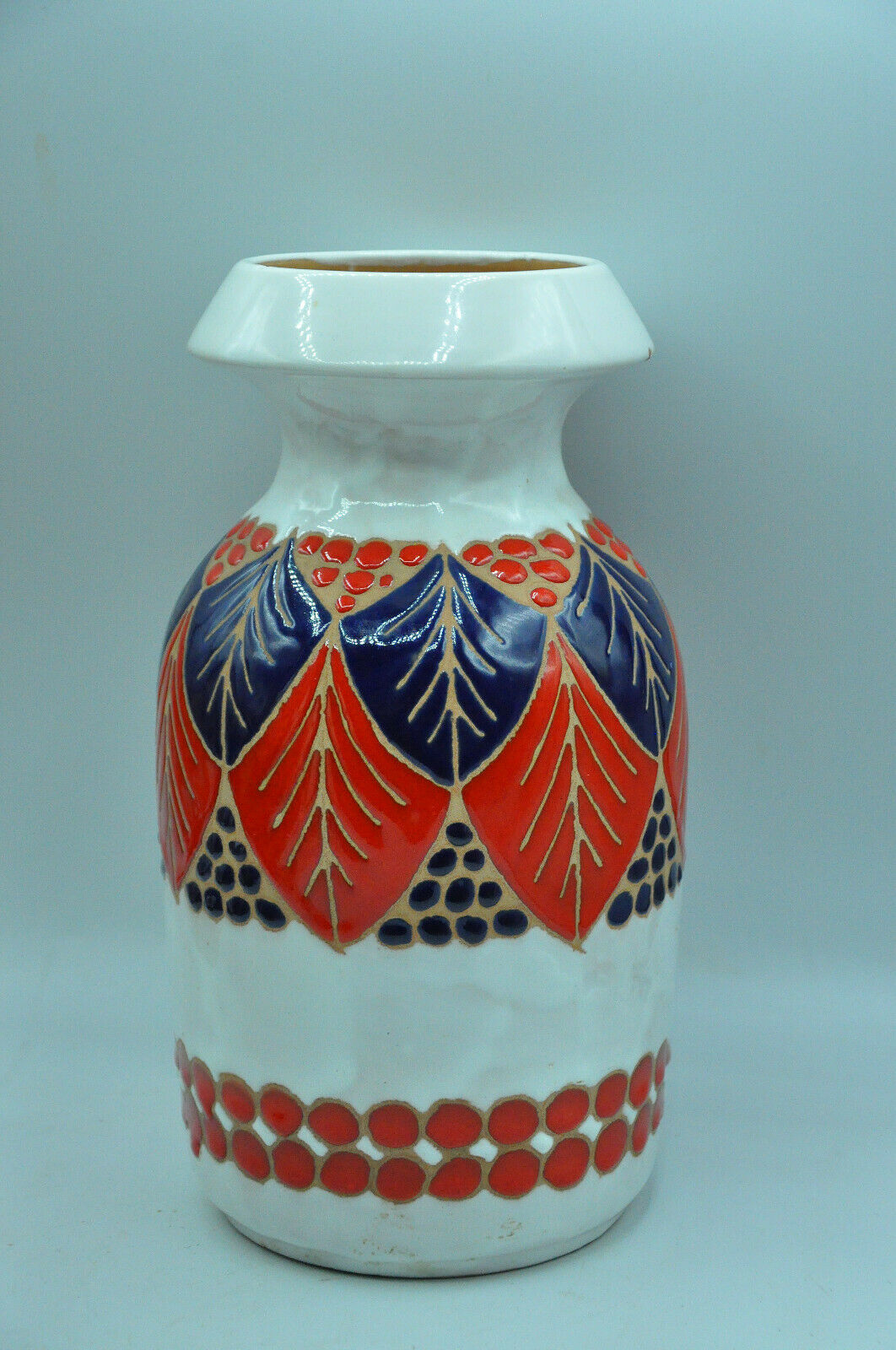 Vase céramique art déco signé ceramiche san rocco torrita di siena