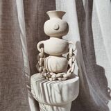 Vase olympe avec chaines