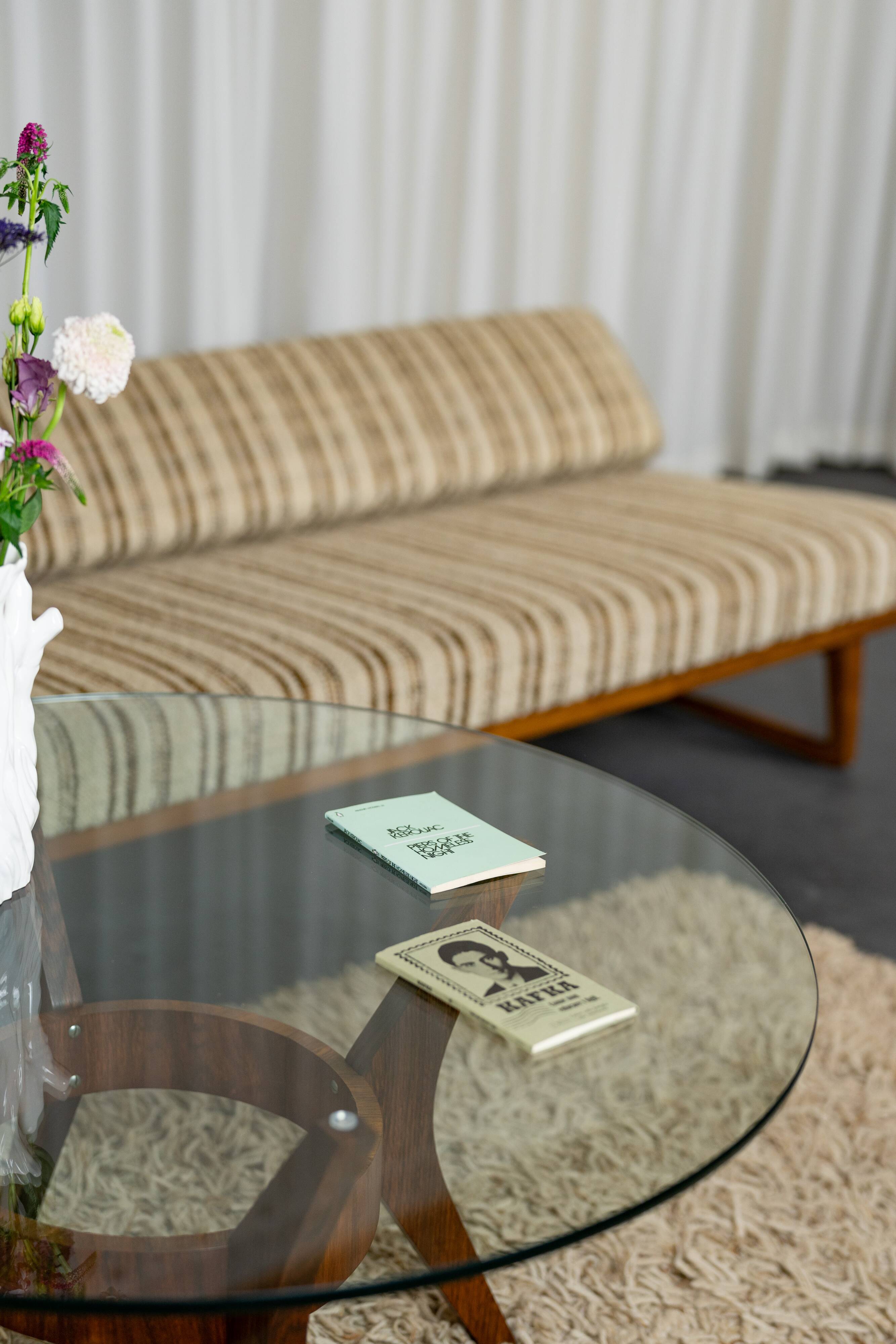 Modernist teak daybed sofa, 1950