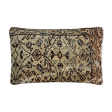 Vintage turkish rug cushion cover