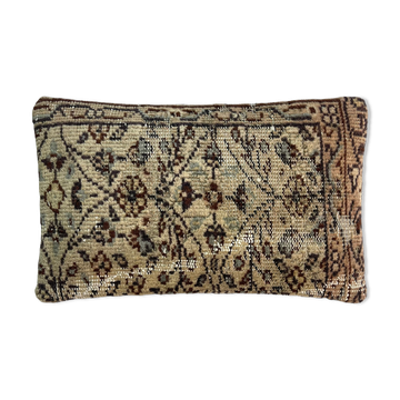 Housse de coussin de tapis turc vintage