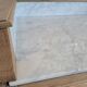 Bathroom cabinet with marble top in Henri II style