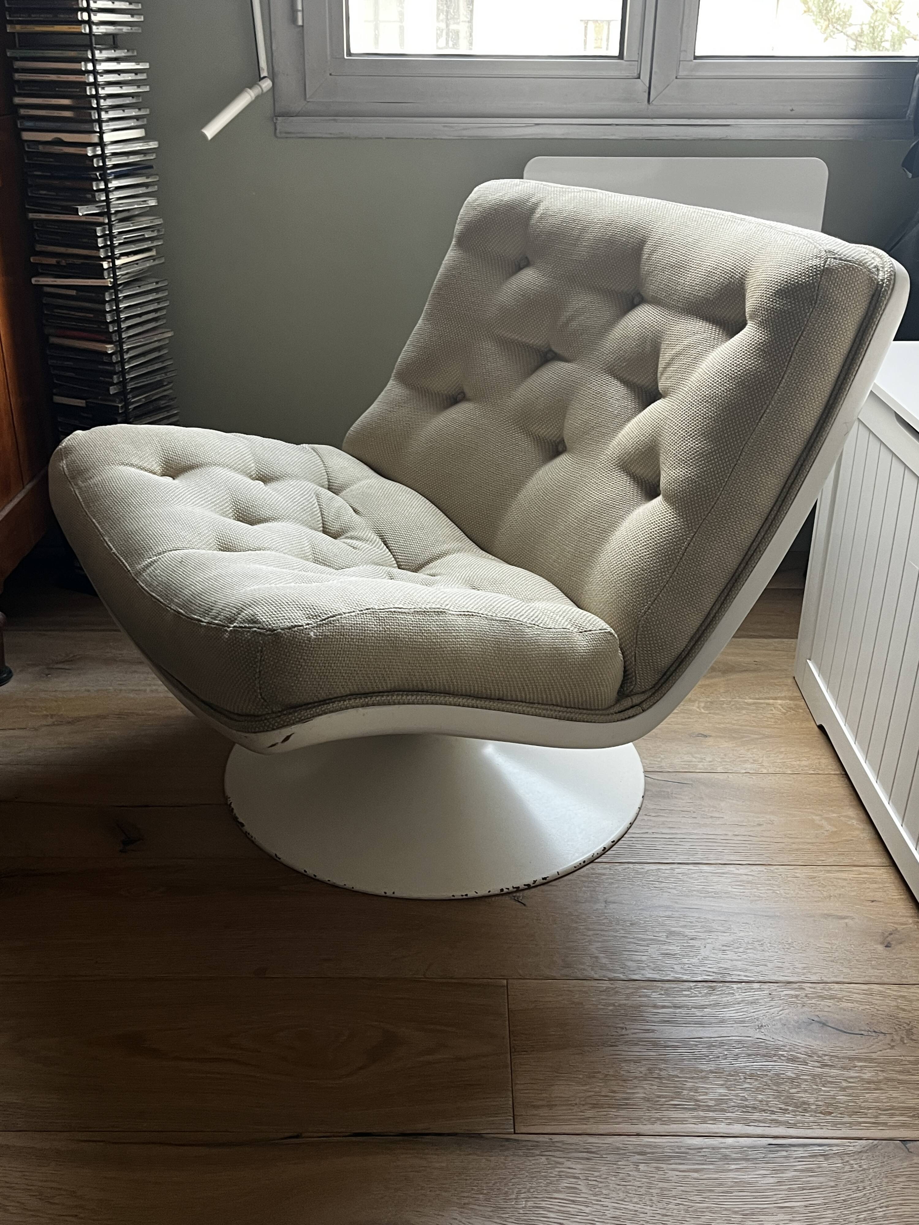 Model 975 armchair by Geoffrey Harcourt for Artifort, 1960s.