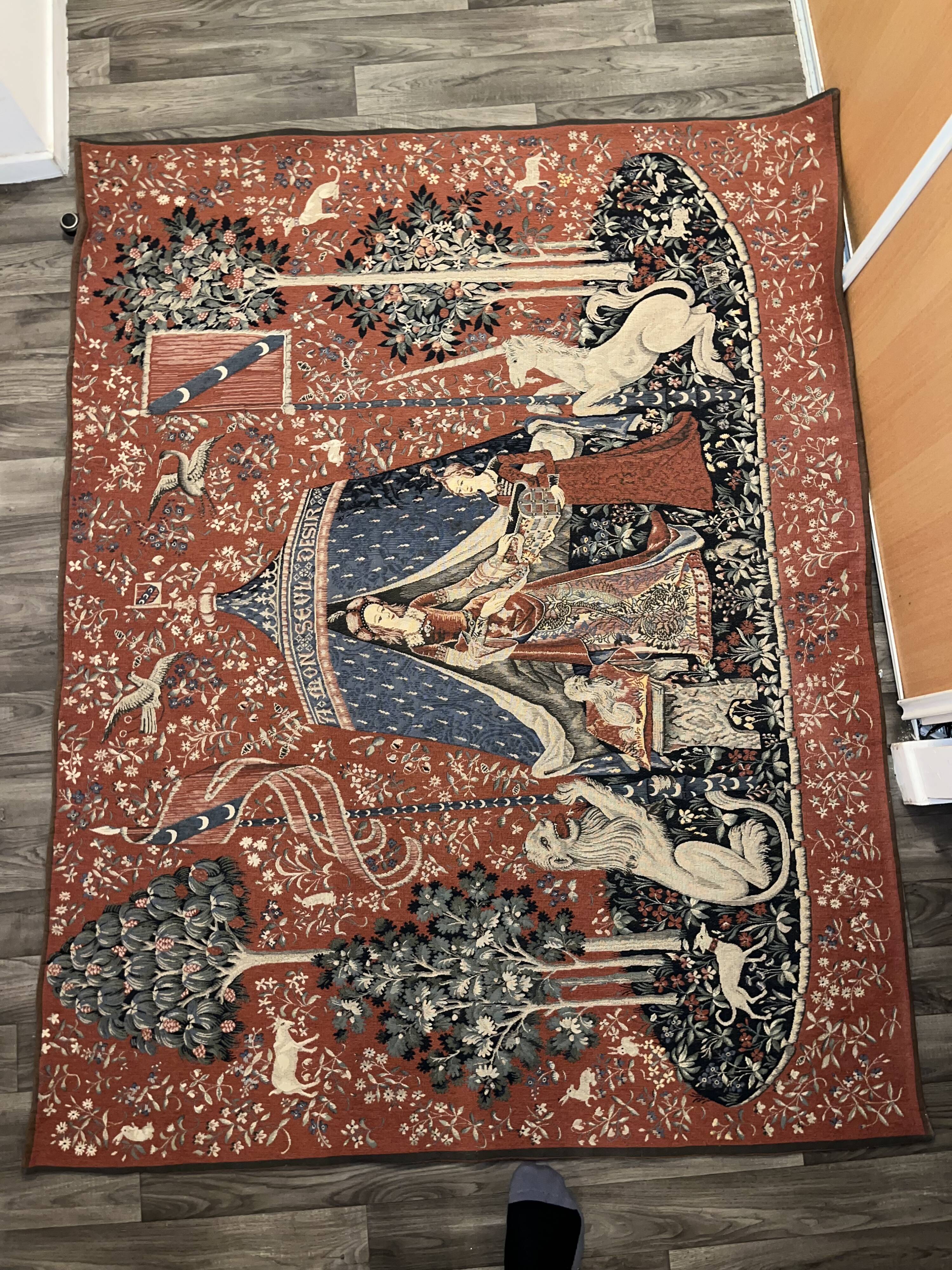 Halluin tapestry - Pansu tapestry - medieval tapestry