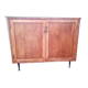 Low storage sideboard 2 doors iron base year 50 60