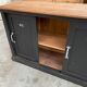 Old patinated craft furniture