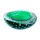 Empty vintage Italian pocket in Murano bullicante glass, 1970