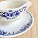 Art Deco iron earth gravy boat