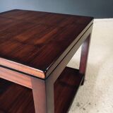 Postmodern Bamboo Side Table by Axel Vervoordt, Belgium, 1980s